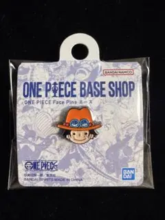 ワンピース ベースショップ エース face pins フェイスピン
