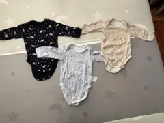 UNIQLO ユニクロ/ボディスーツ/長袖/3点セット/綿100%