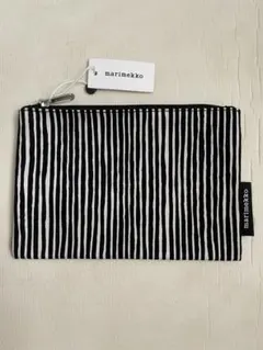marimekko ポーチ ストライプ柄のサムネイル