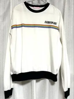 WEGO レインボー トップス フリーサイズ