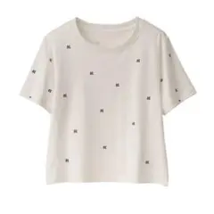 Knuth Marf K motif mini T shirt ホワイト