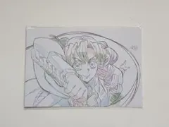 鬼滅の刃 刀鍛冶の里編 キメツ学園物語 甘露寺蜜璃 絵画ポストカード