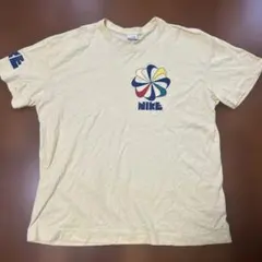 NIKE 風車　ゴツナイキ　イエロー Tシャツ　XLのサムネイル