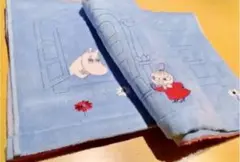 ムーミン 刺繍入り ふわふわバスタオル ミイ リトルミィ お昼寝ケット 匿名配送のサムネイル