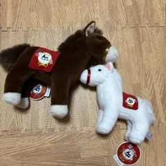 韓国限定 ロンドンベーグルミュージアム ポニー ぬいぐるみ 馬 - メルカリ