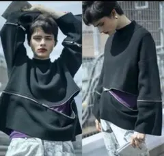 Amerivintage MANY WAY ZIPPER KNIT 3way