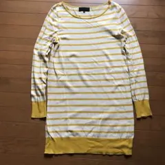 untitled アンタイトル ニットワンピース ボーダーワンピース