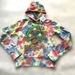 新品☆back alley ￼タイダイ染　デザインパーカー