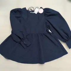 プロズヴェール prose verse フラワージャガードペプラムブラウス