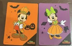 ディズニーストア じゃんけんカード ハロウィン 限定 ミッキー ミニー