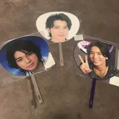 《定価以下》嵐 松本潤 ミニうちわ セット