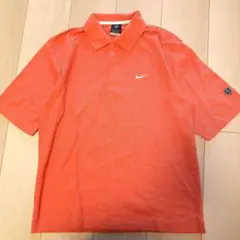 NIKE ポロシャツ オレンジ 半袖 ゴルフウェアS B5番のサムネイル
