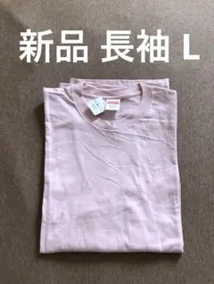 新品 supreme シュプリーム Lサイズ 長袖 Tシャツ 無地 ピンクのサムネイル
