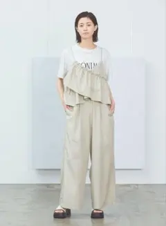 【新品未使用】LAKOLE ❤︎ ギャザーフリルサロペット