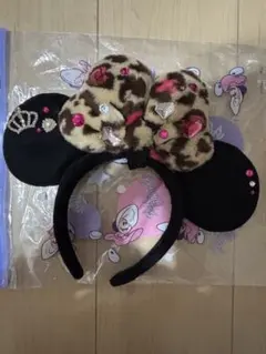 ディズニーカチューシャ ヒョウ柄