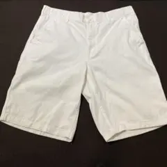 GU チノハーフパンツ ホワイト　L