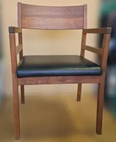 MasterWal アームチェア ブラウン　ウォールナット