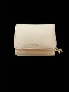 nikoand… 三つ折り財布 クリーム/オレンジ