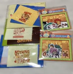 Happyくじ ズートピア2 J・K賞 ジップバッグセット ステッカーセット