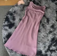 未使用　美品　14900円　MELS パープルドレス　ワンピース