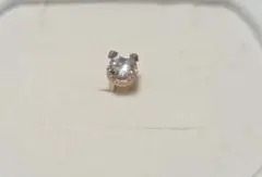 【新品未使用】クラウンモチーフピアス　アンテナ　16G サージカルステンレス