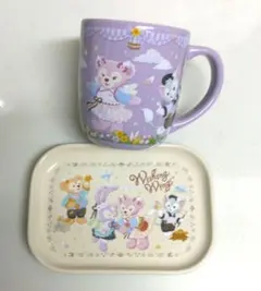 ダッフィー スーベニアカップセット 東京ディズニーシー Duffy スーベニアカップ＆プレートセット