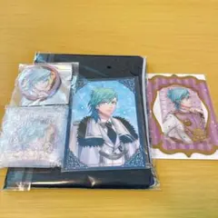 美風藍 まとめ売り缶バッジ2点 ビジュカ ファーポーチ