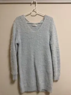 CECIL McBEE シャギーニットミニワンピース