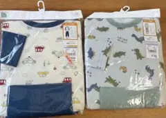 西松屋のパジャマ　男の子用　あったか素材　腹巻き付き　2着セット　即発送