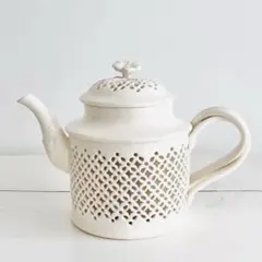 Royal Creamware ロイヤルクリームウェア ティーポット