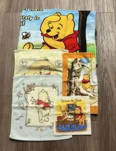 くまのプーさん タオルセット 5枚組
