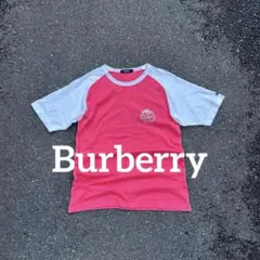 美品 Burberry ロゴTシャツ C-boy Vintage y2k