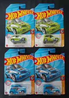 ★新品未開封『ホットウィール '85 ホンダ シティ ターボⅡ 4台セット』