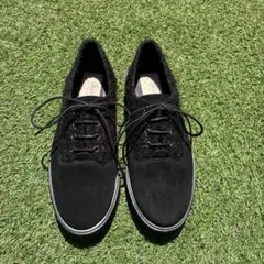 限定特価！gaimo スウェード シューズ☆37☆ブラック ガイモ☆厚底