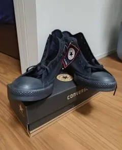 【新品未使用】CONVERSE ALL STAR ハイカット ブラック