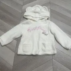 メゾピアノ　mezzo piano 耳つき　ボアパーカー　キャンディ　110