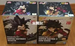 ドラゴンボールフィギュア 2個　孫悟空　ベシータ　未開封　プライズ景品