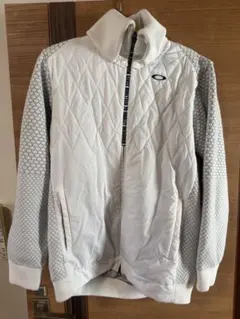 Oakley ホワイト キルティングジャケット