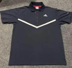 adidas ポロシャツ ネイビー Sサイズのサムネイル