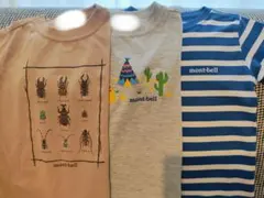 mont-bell Tシャツ 100　３枚セット