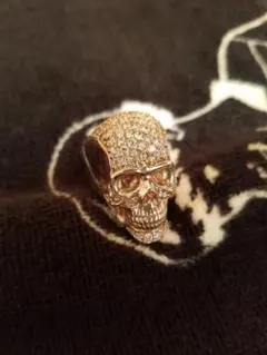 ビンテージ　スカル　髑髏　骸骨　リング　アンティーク　ネイバーフッド　レトロ 2025年最新】ネイバーフッド スカル リングの人気アイテム - メルカリ