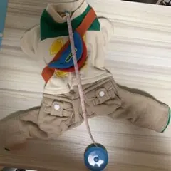 ドッグデプト犬服 3sクリーム色 ベージュ