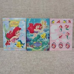 リトル・マーメイド アリエル シール 3枚