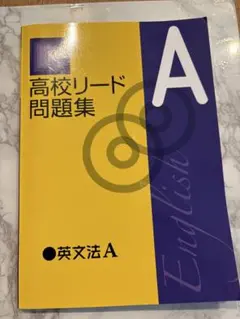 高校リード問題集⚫︎英文法A