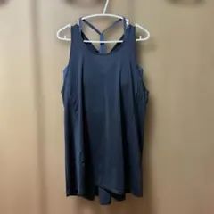 SUKALA 黒タンクトップと青ブラトップセット