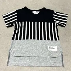 【夏物SALE】OFFICIAL TEAM ストライプTシャツ　100㎝のサムネイル