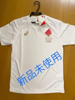 聖火ランナー　オリンピック公式Tシャツasics新品