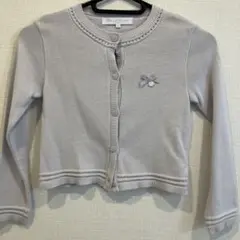 Tartine et Chocolat リボン付きカーディガン 120