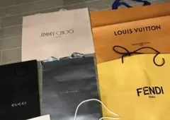 有名ブランドショッパー　紙袋