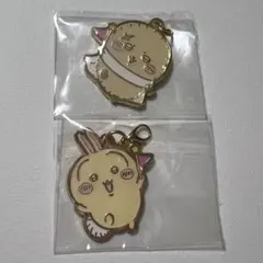 ちいかわパーク ゲーム景品 メタルチャーム うさぎ ラッコ